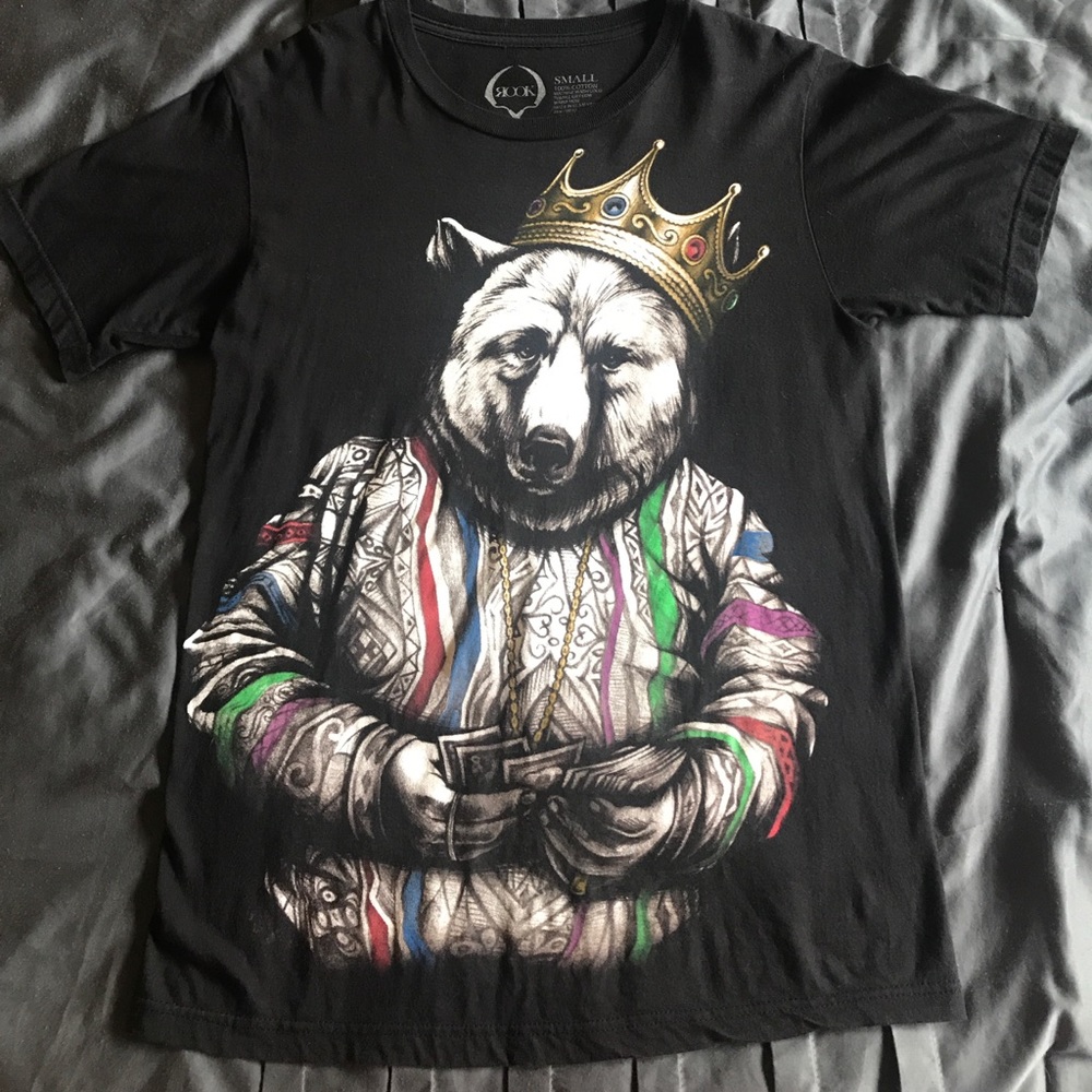 Notorious B.I.G Biggie Smalls Bear T-Shirt